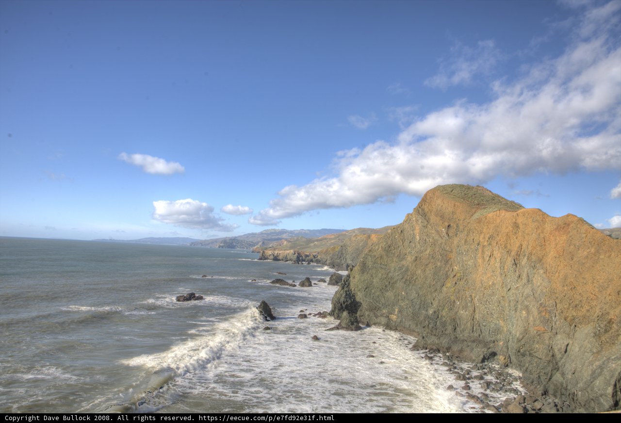Promontory Point view of the majestic ocean