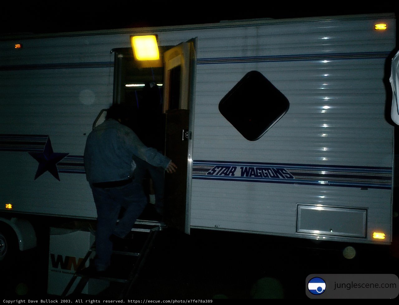 Nighttime Trailer Dweller