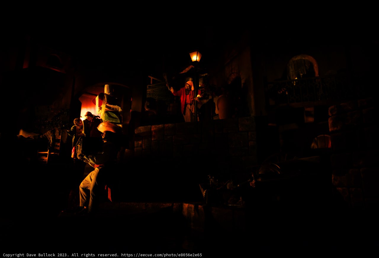 Enchanting Aladdin Scene at Disneyland