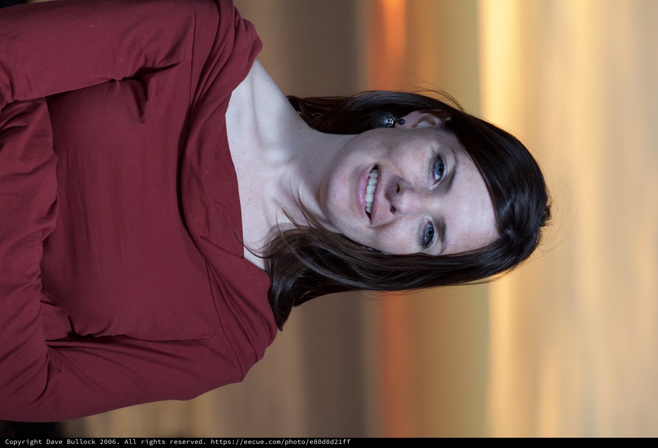 Woman in Red at Golden Hour Sunset Portrait