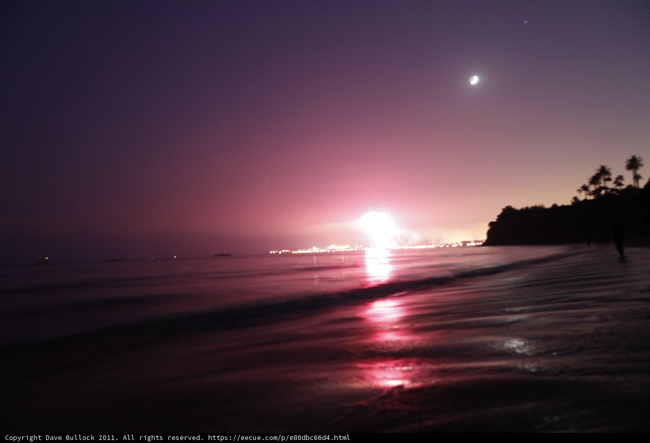 Pink Sky, Moonlight