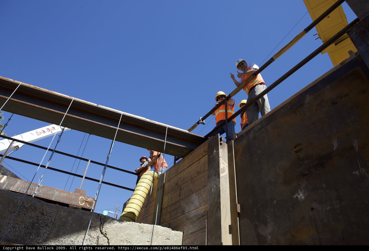 Construction Crew at Work