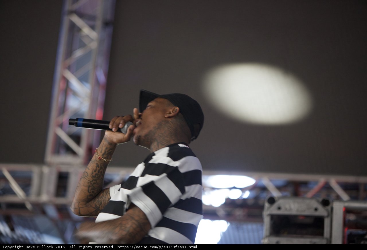 Solo Performance by Striped Shirt Singer