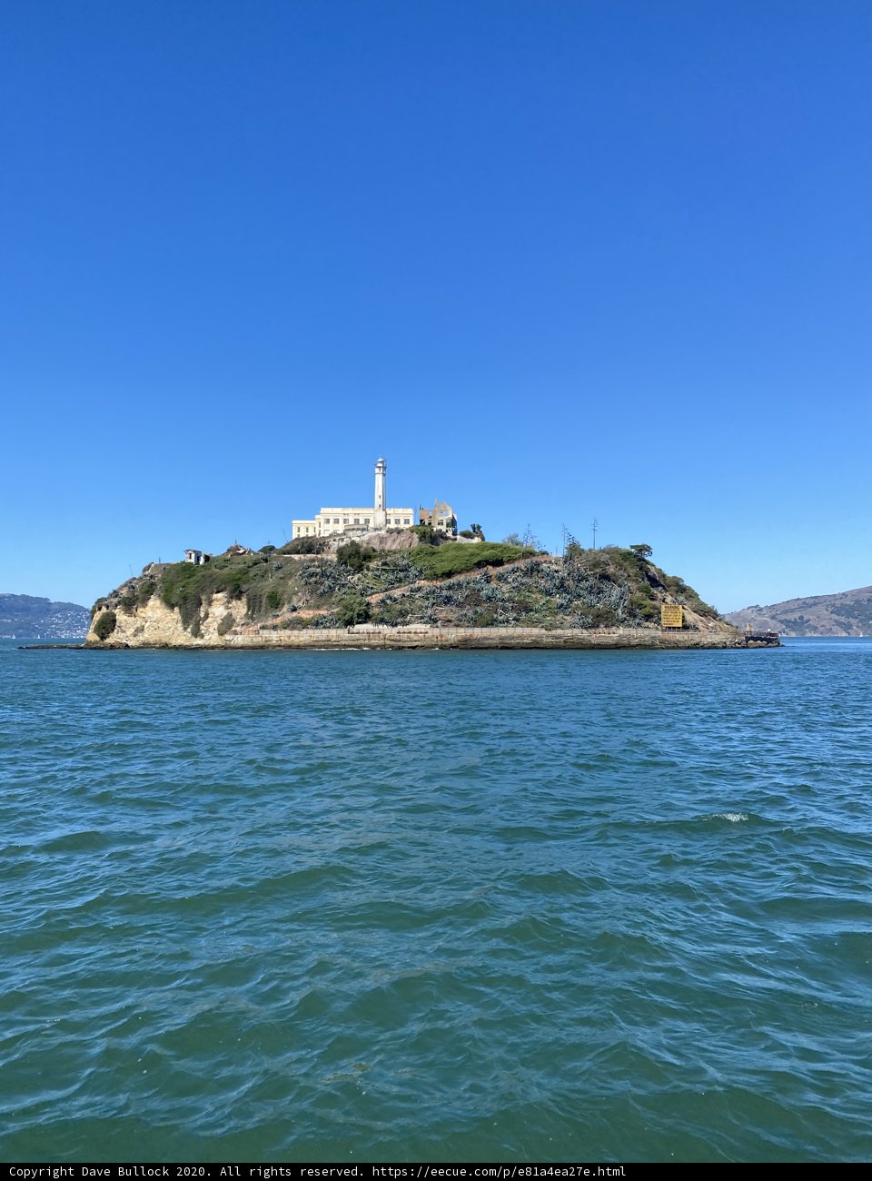 The Majestic Lighthouse of Alcatraz Island