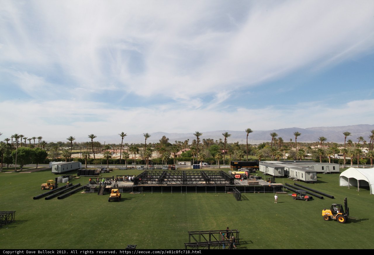 Stage in a Green Oasis