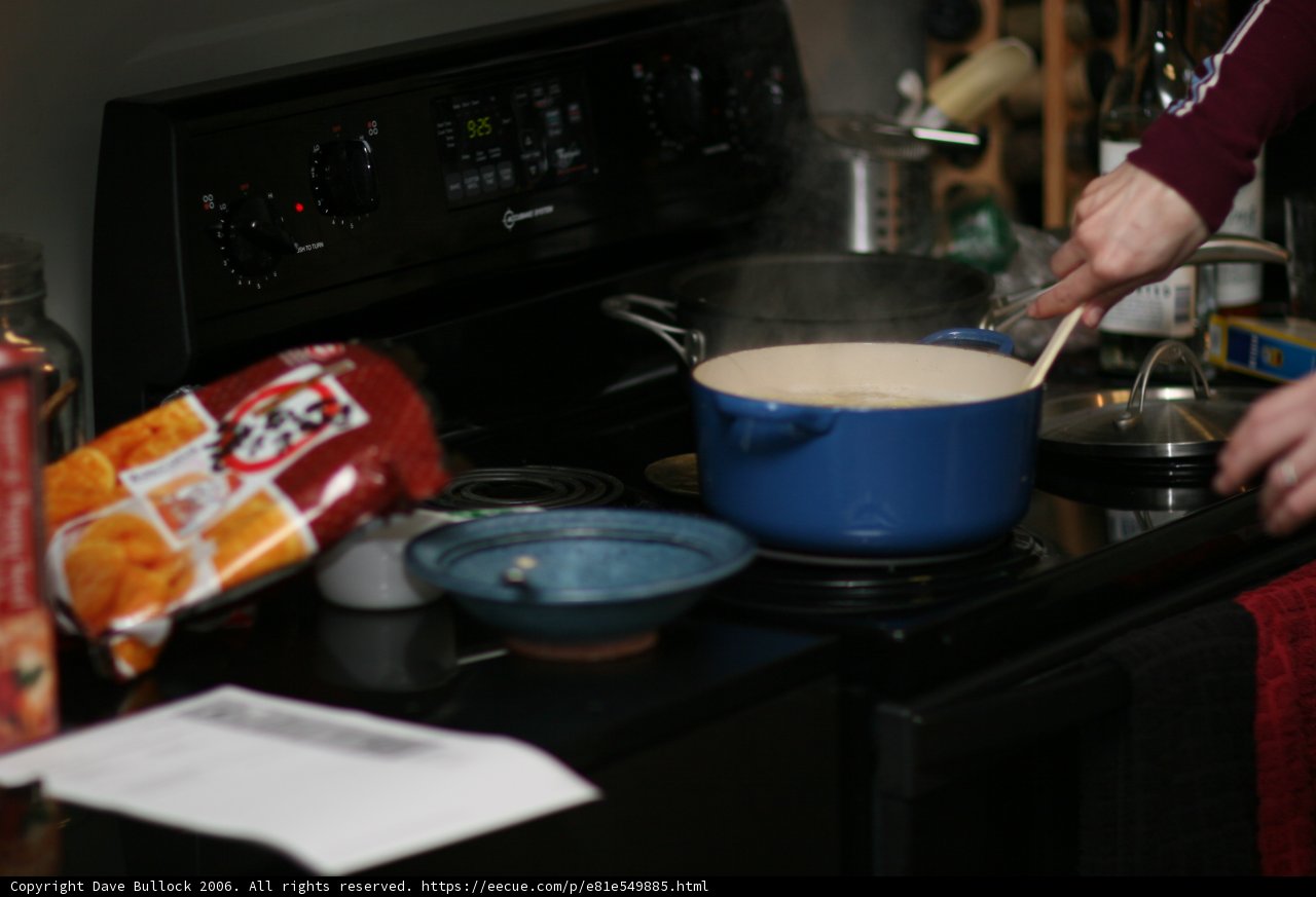 Cooking up a storm