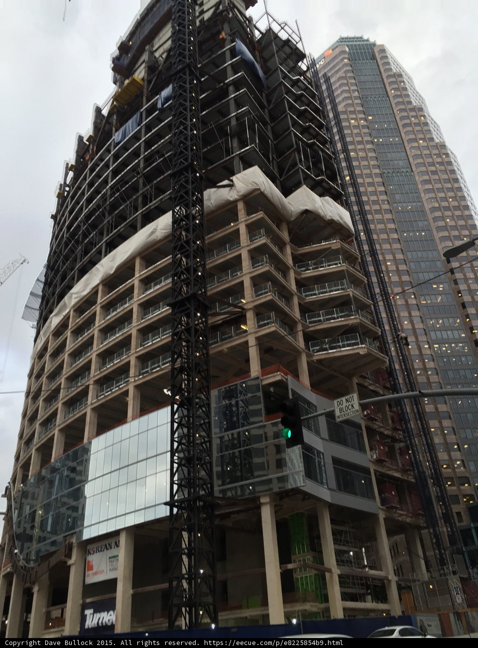 Wilshire Grand Facade Detail