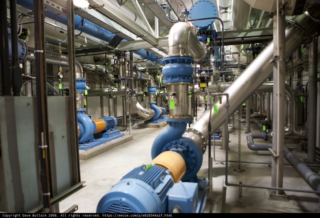 Inside the Industrial factory