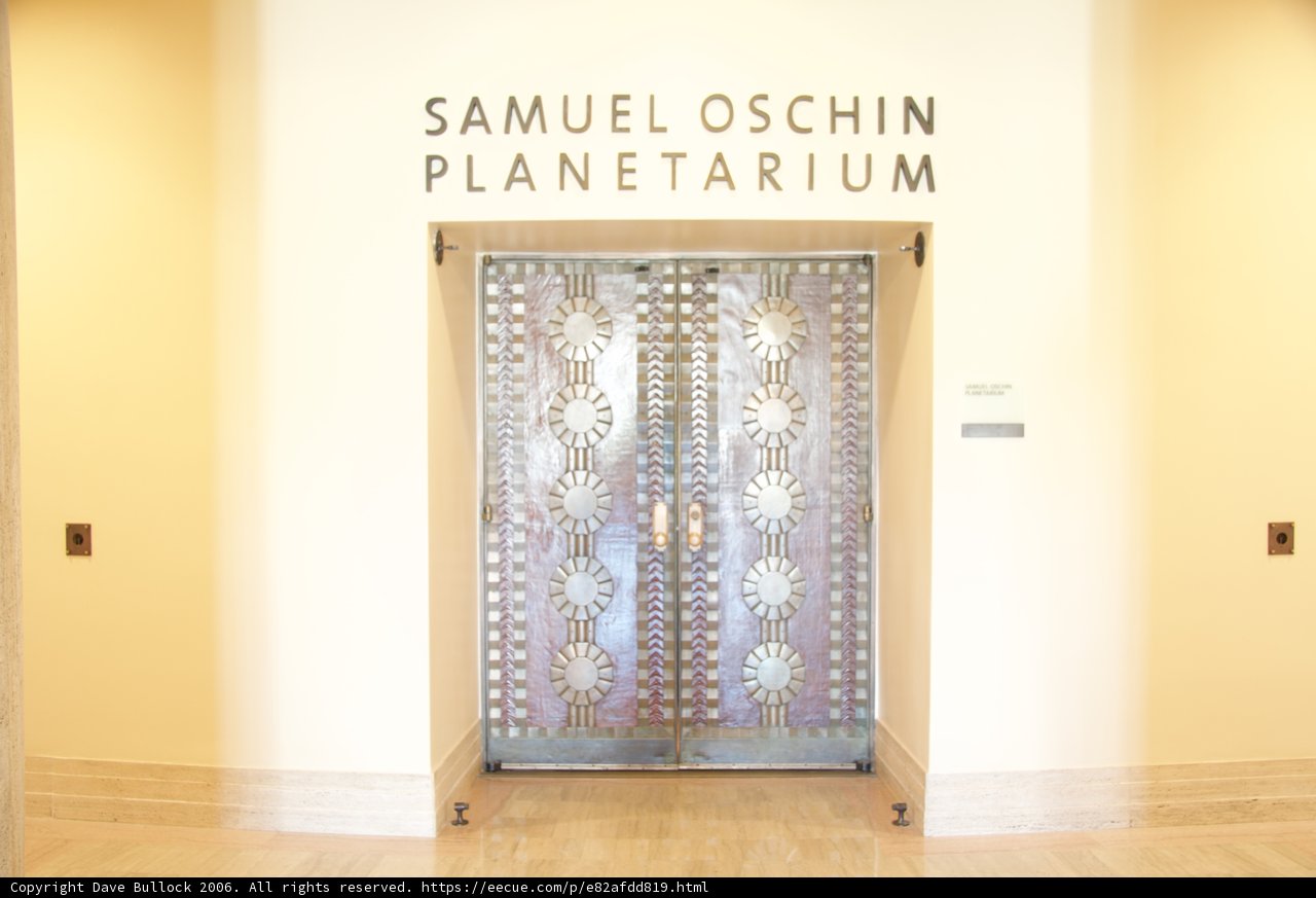 Samuel Oshin Planetarium Entrance