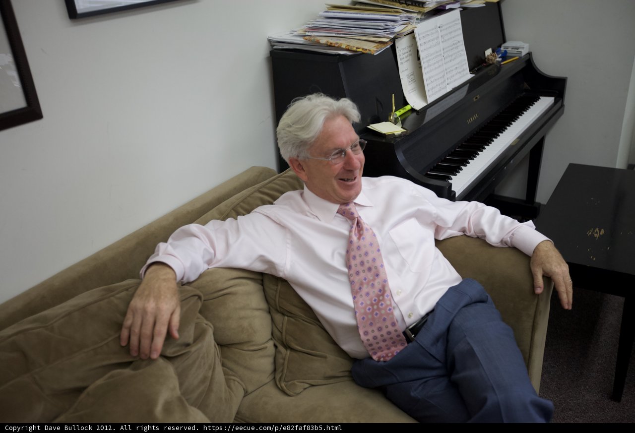 Serene Musician on the Couch