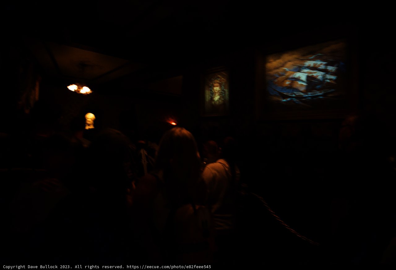 Enigmatic Art Night at Disneyland