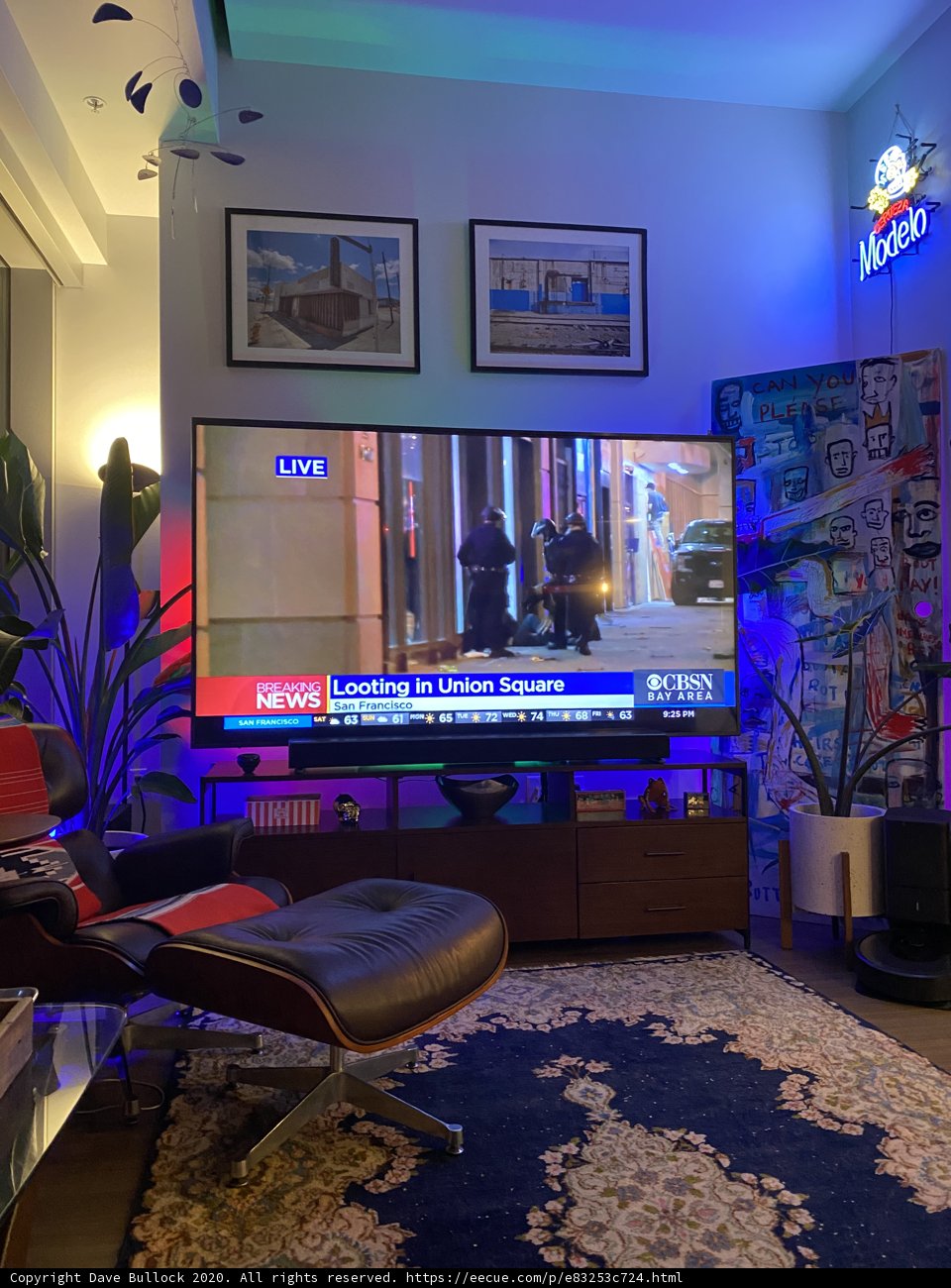 A Cozy Living Room Setup