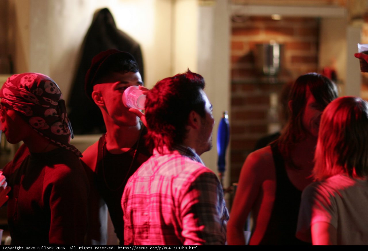 Hanging at the Bar with Friends