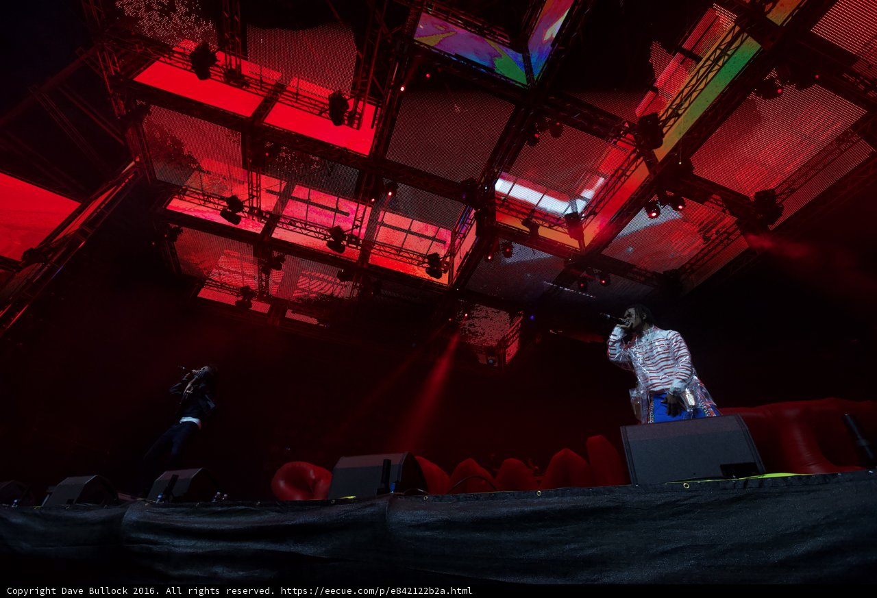 Lights, Music, and Action on the Coachella Stage