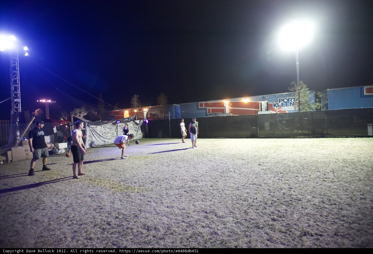 Nighttime Frisbee Fun