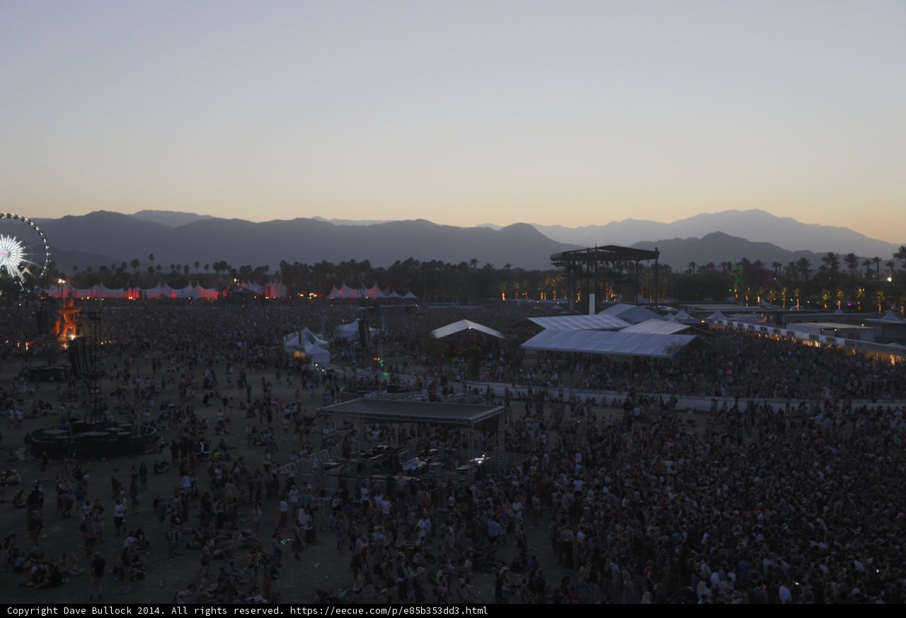 Concert Crowd at Coachella