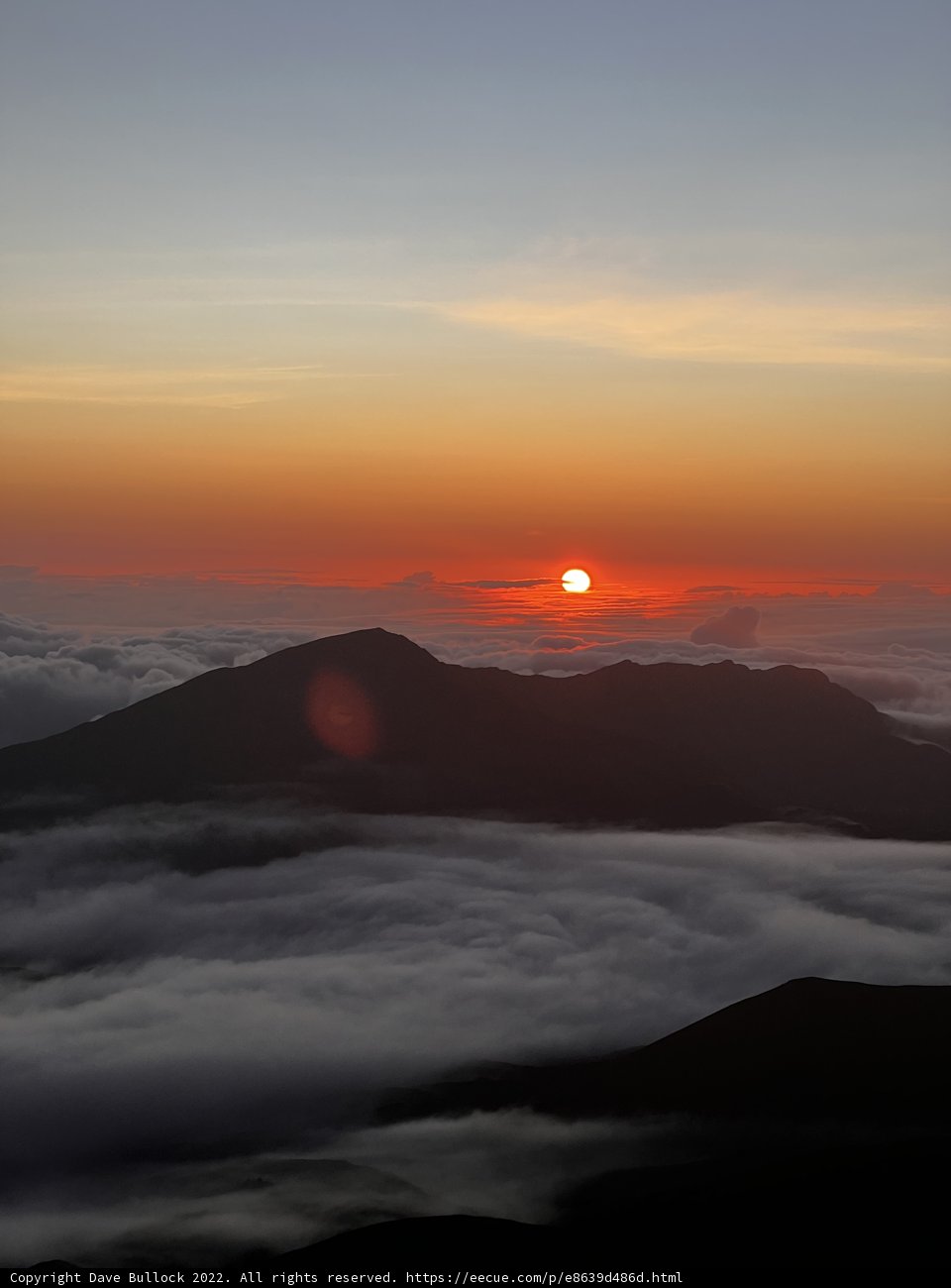 Sunrise Over Haleakalā