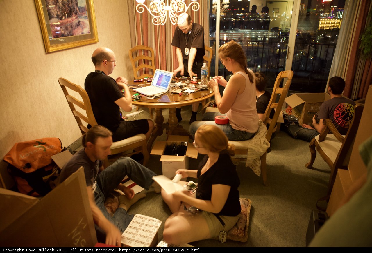 Laptop-Fueled Brainstorming Session