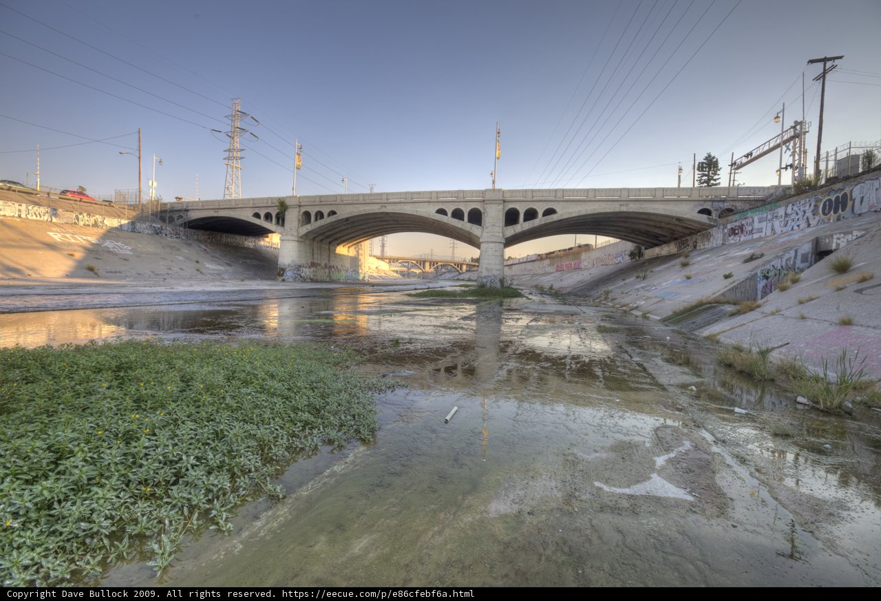 Double Bridges over the LA River