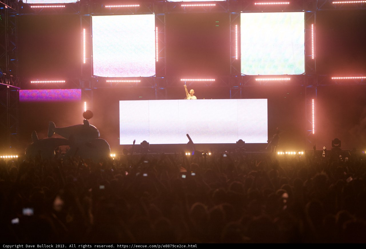 Moby Rocks Coachella Stage