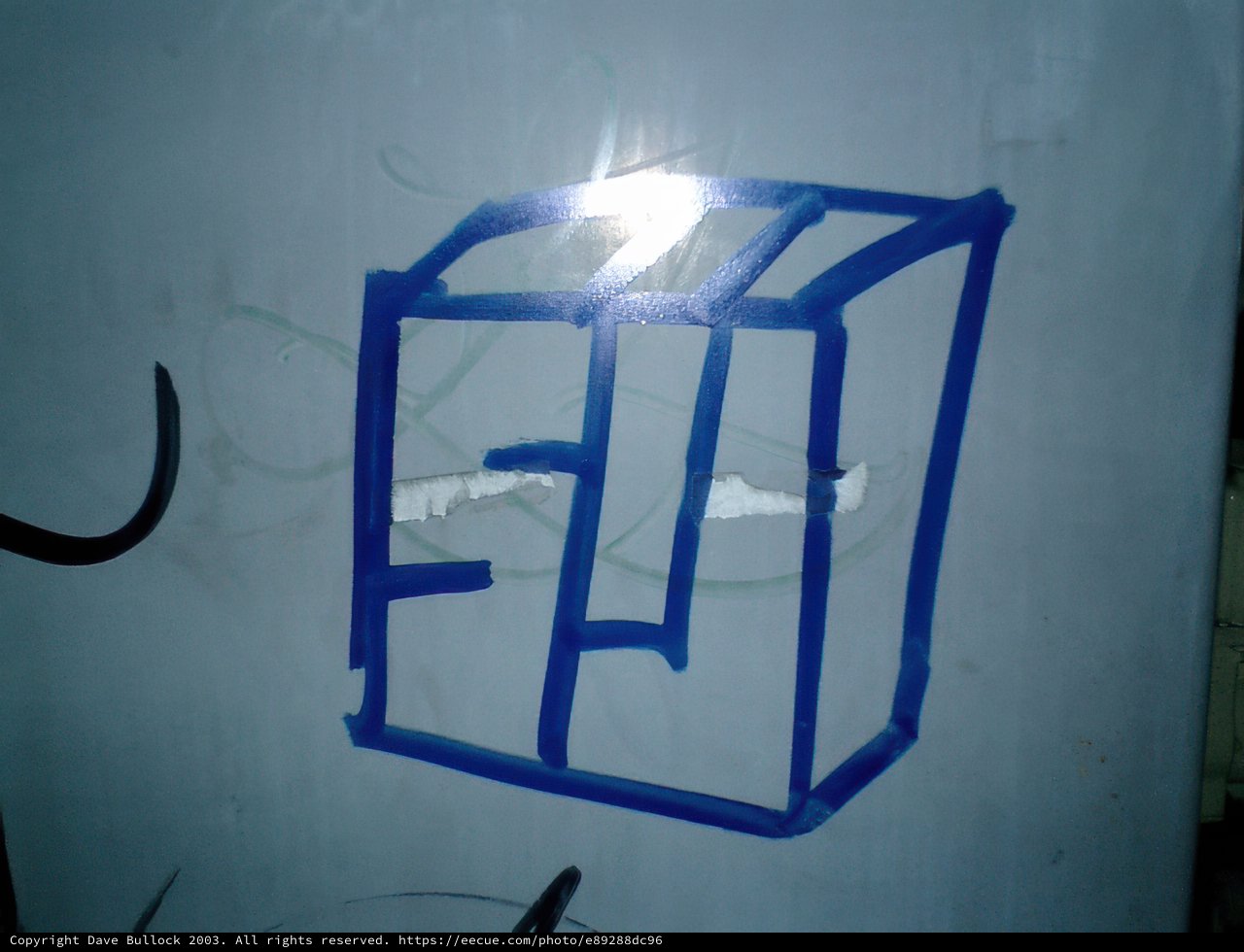 Blue Box with a Letter