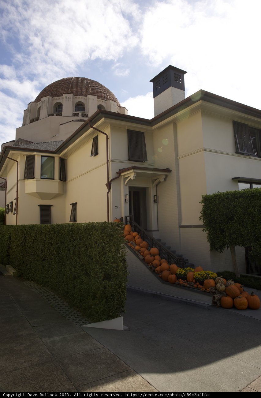 Spooky San Francisco's Clock Tower Villa: An Architectural Marvel with a Splash of Halloween