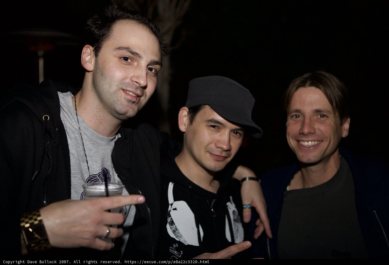 Three Men Styling at the Party