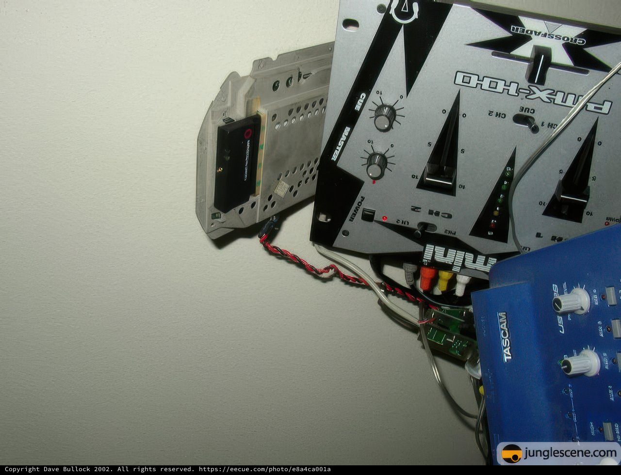 Electronic Device with Wires
