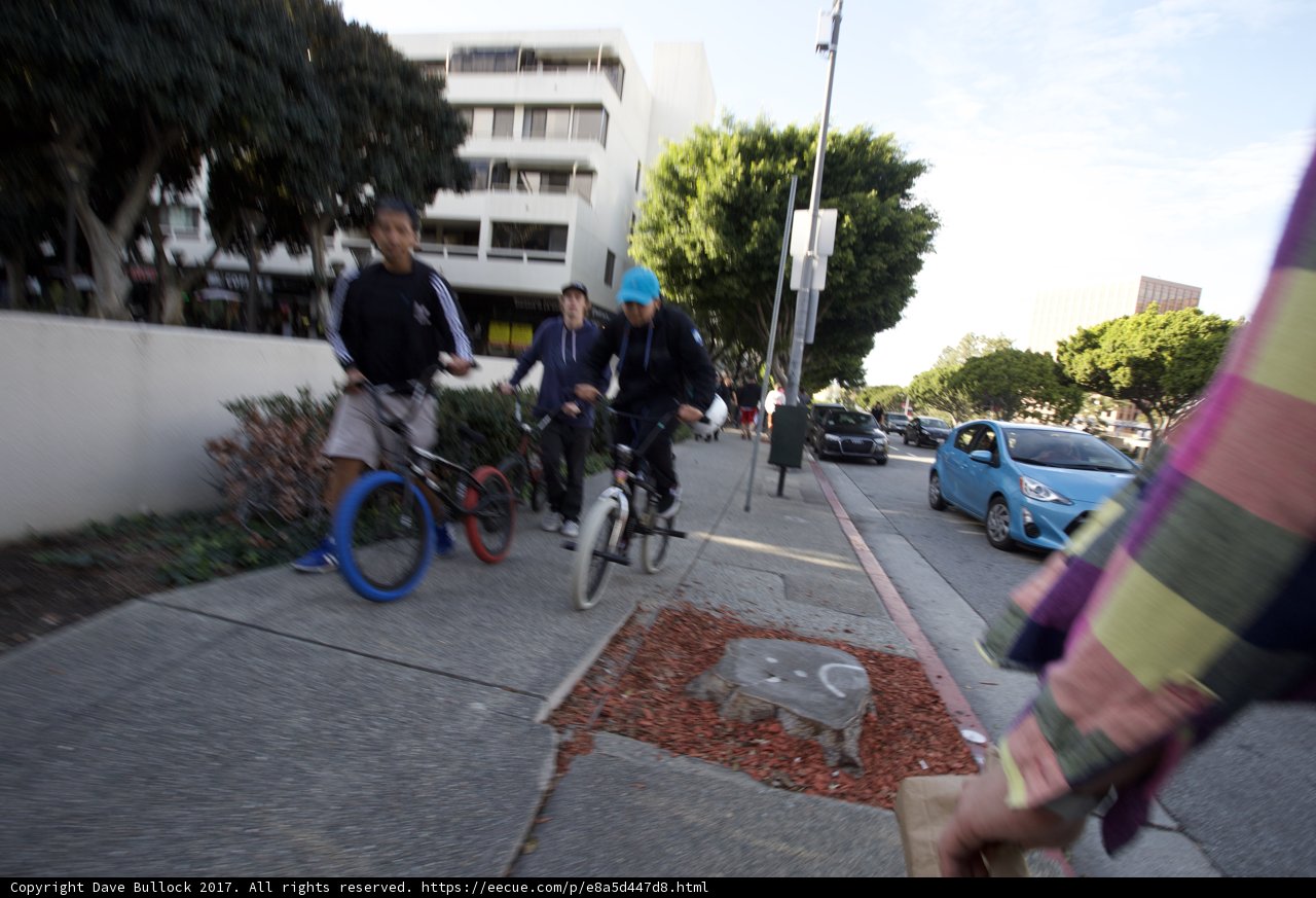 The Cyclist on the City Streets