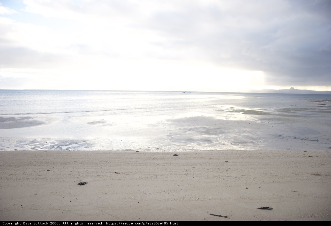 Surfing on the Cloudy Beach