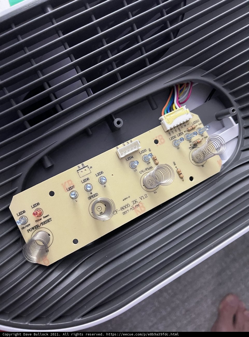 Inside the hardware of a car radio