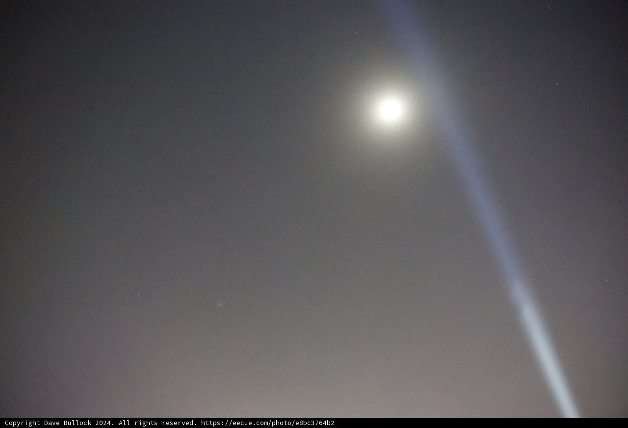 Moonlit Melody: A Cosmic Display at Coachella 2024