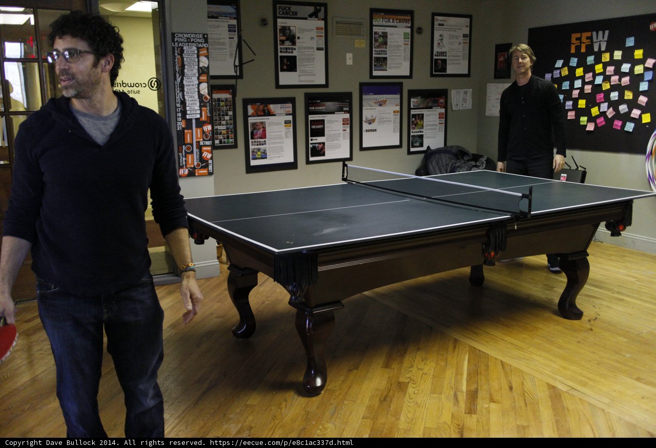 Ping Pong Fun with Edward Norton