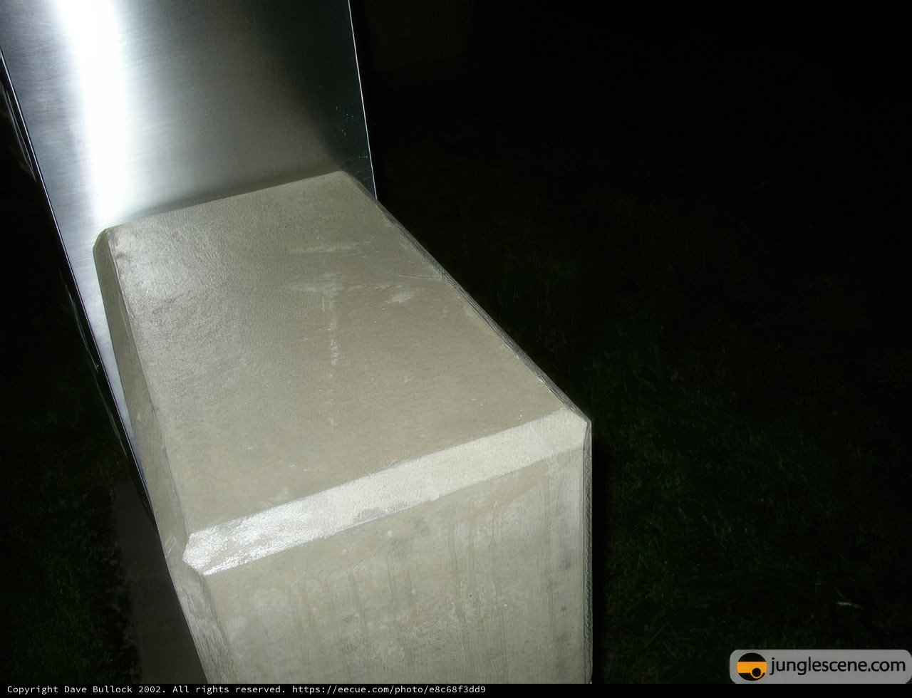 Minimalist Concrete Block