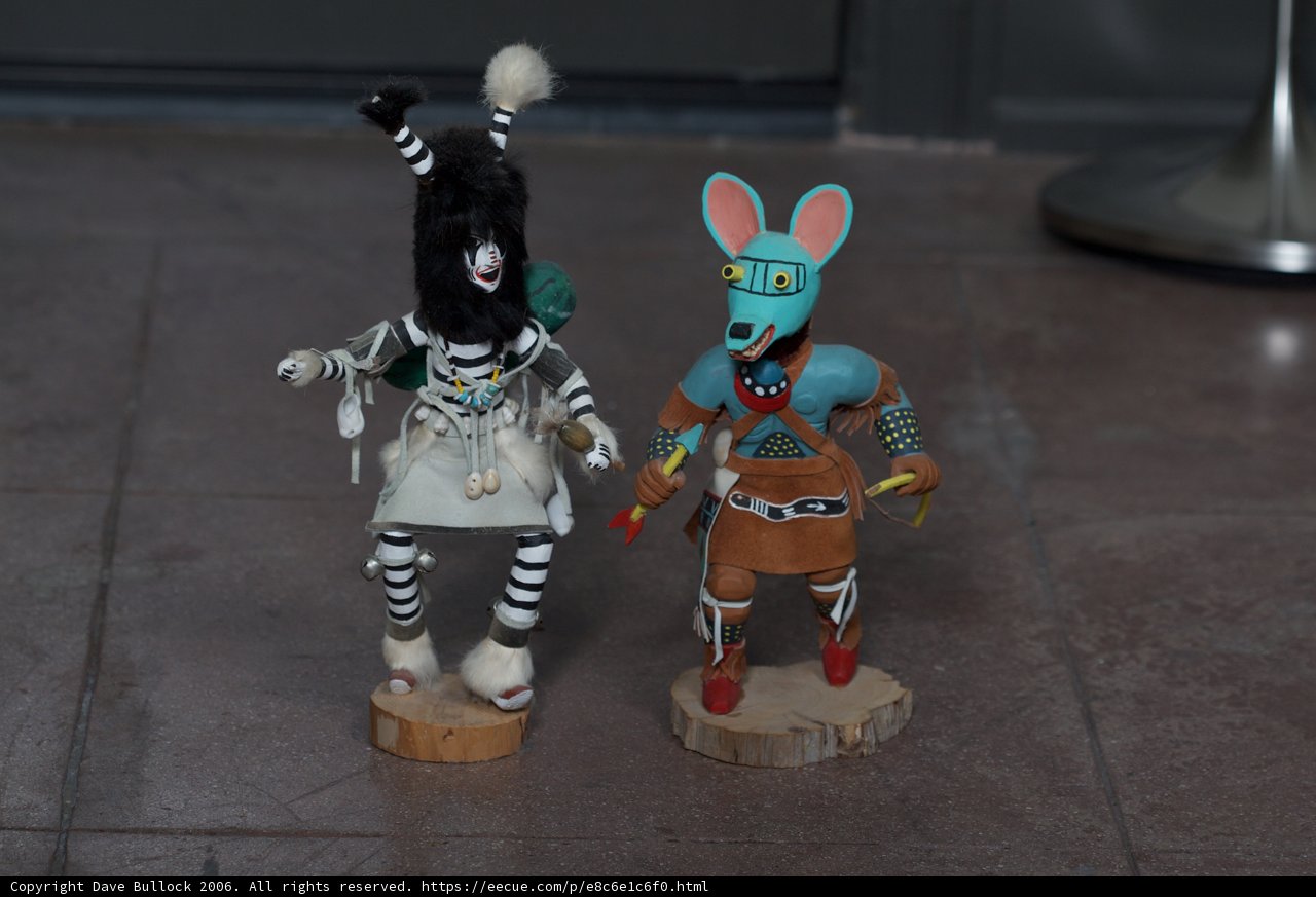 Zebra and Mouse Figurines