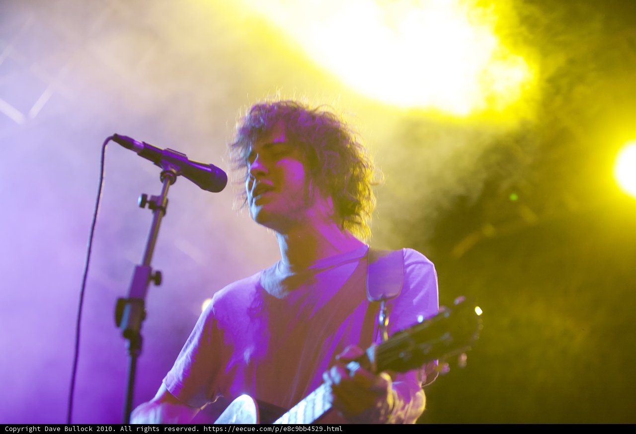 Andrew VanWyngarden's Electrifying Performance at Coachella 2010