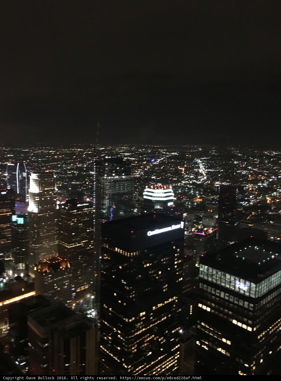 Nighttime Cityscape from Above
