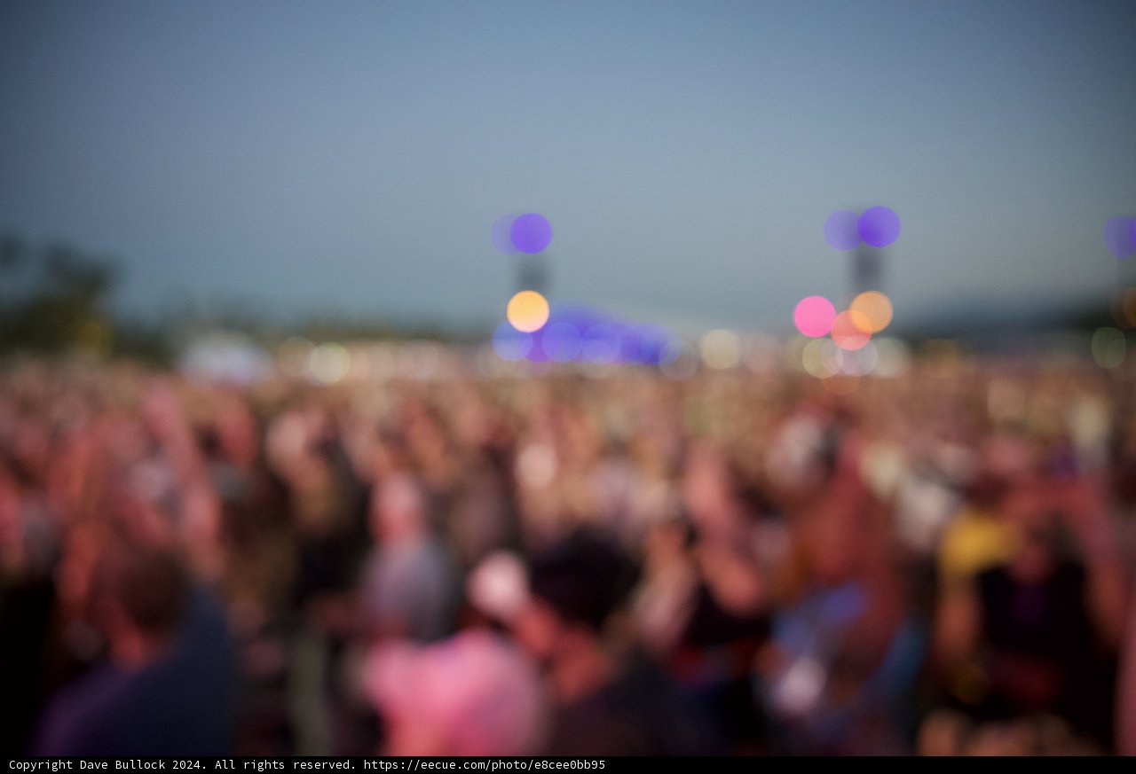 A Vibrant Blur: Coachella Indistinct