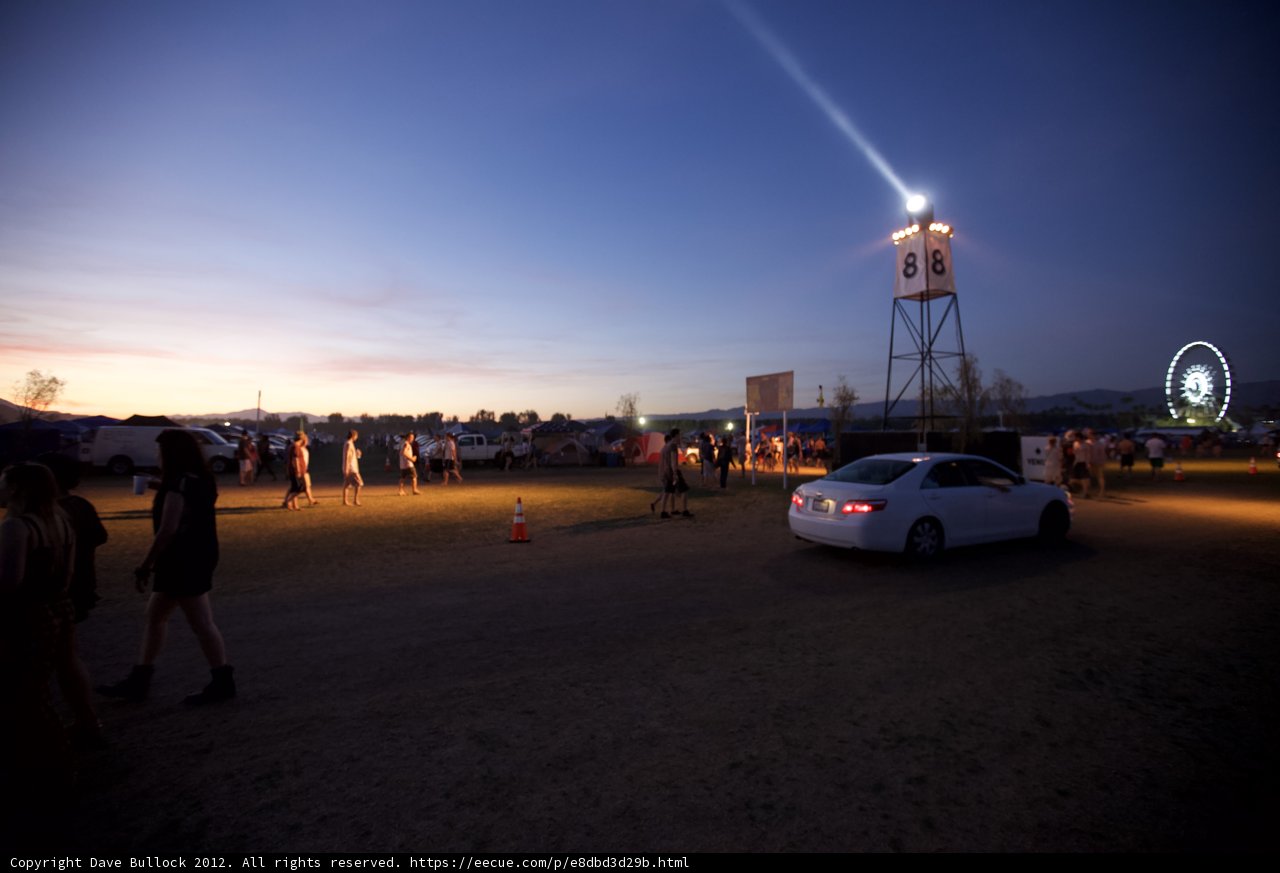 Spoked Wheels and Sunset