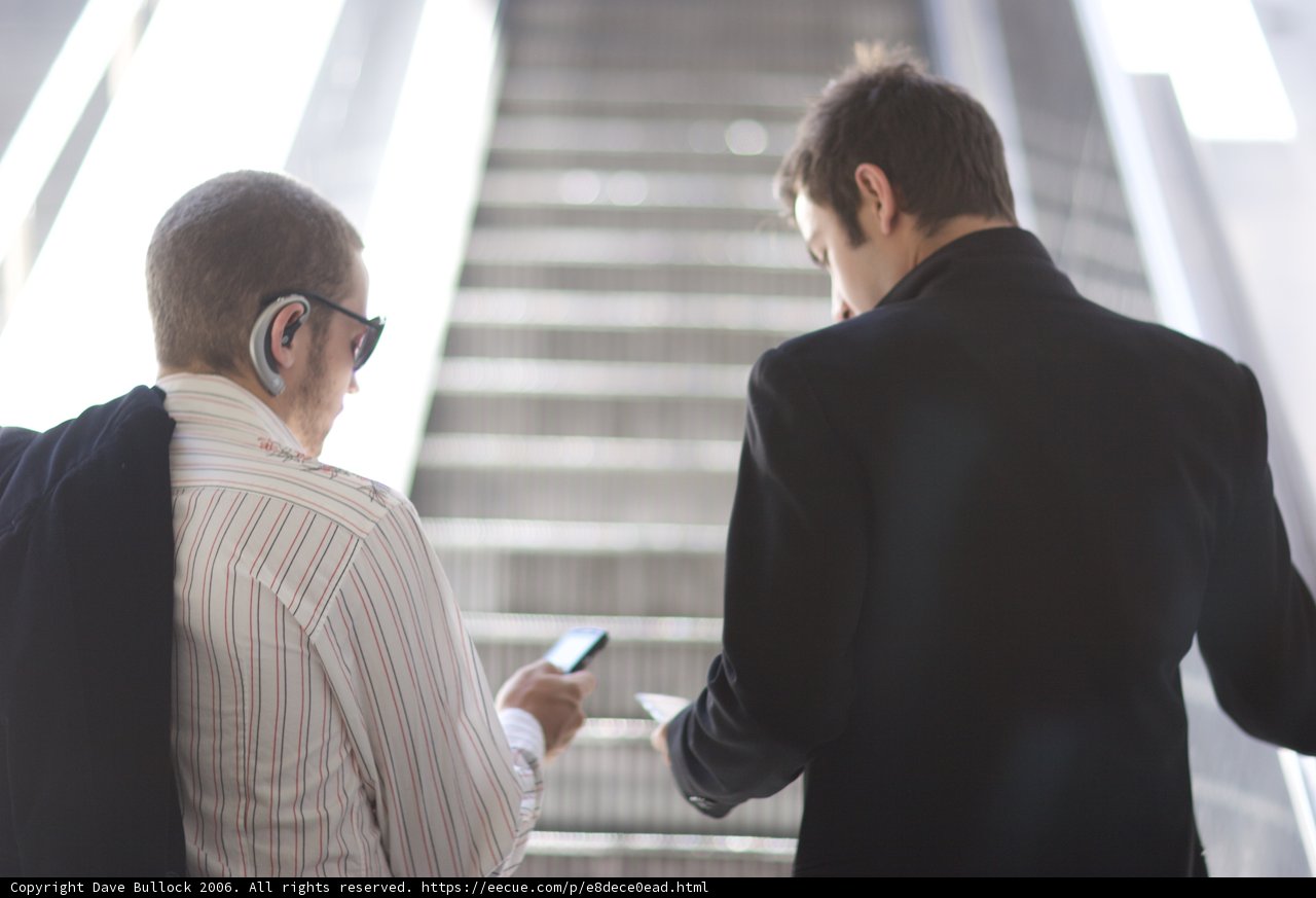 Escalator Conversations