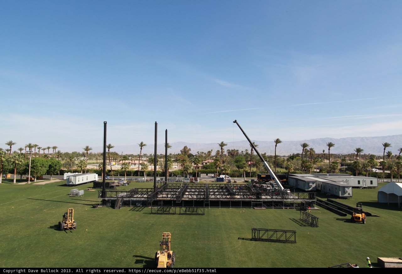 Stage in the Open Field