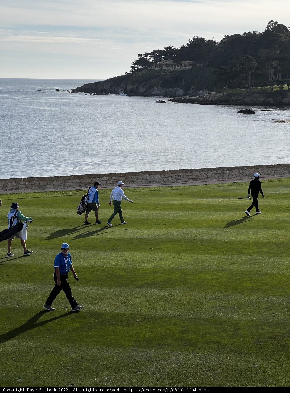 Teeing Off by the Ocean