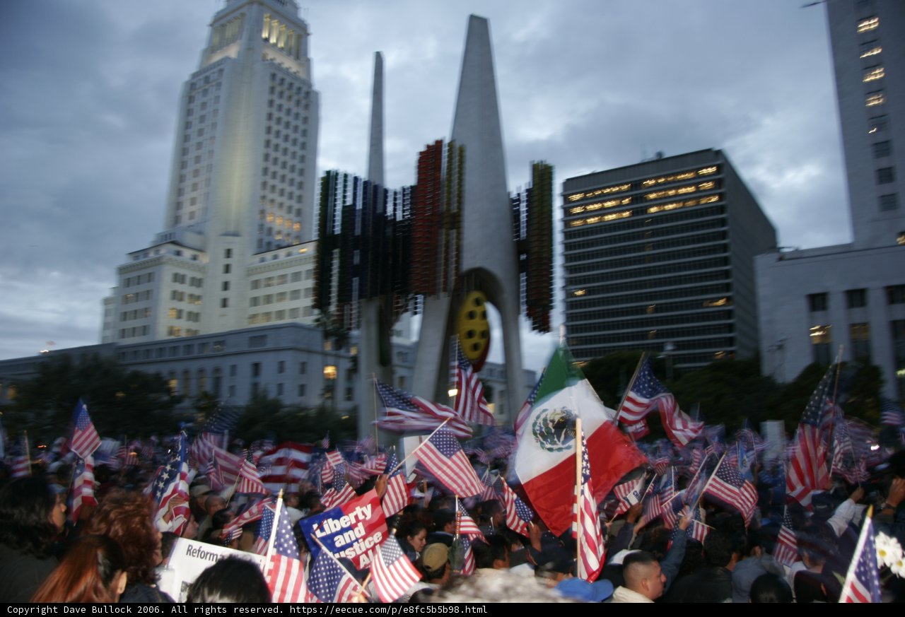 Patriotic Crowd