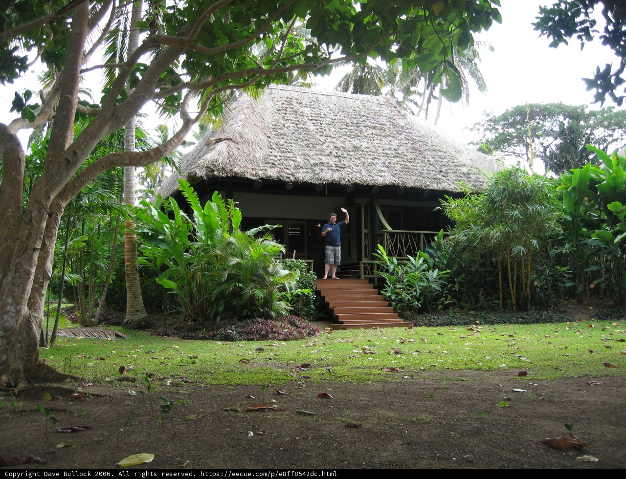 Porch View of an Arbour Hut
