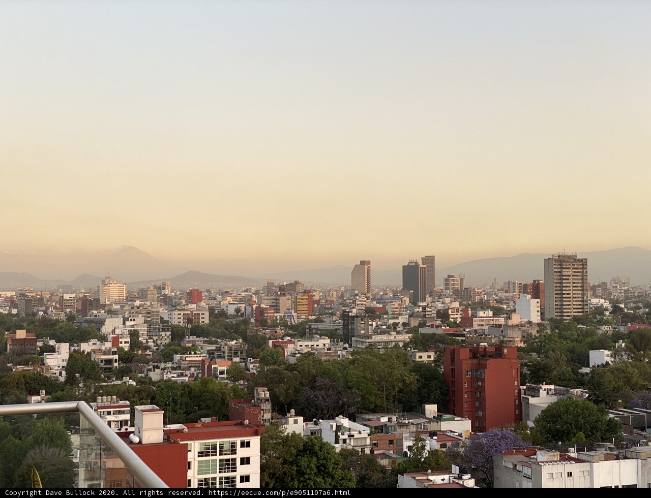 Rooftop Views of Cuauhtémoc Metropolis