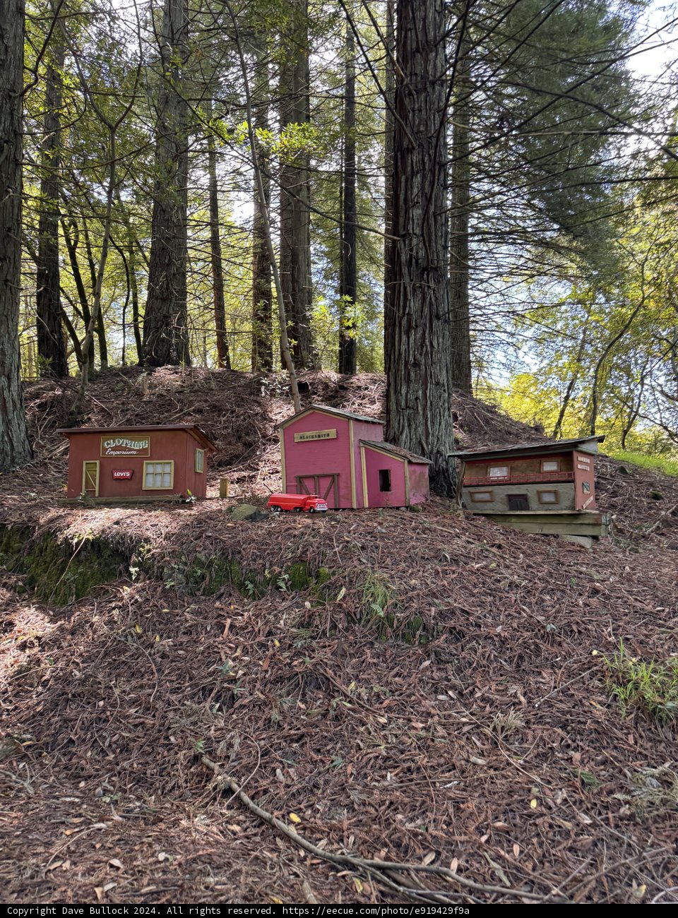 Miniature Village in the Woods
