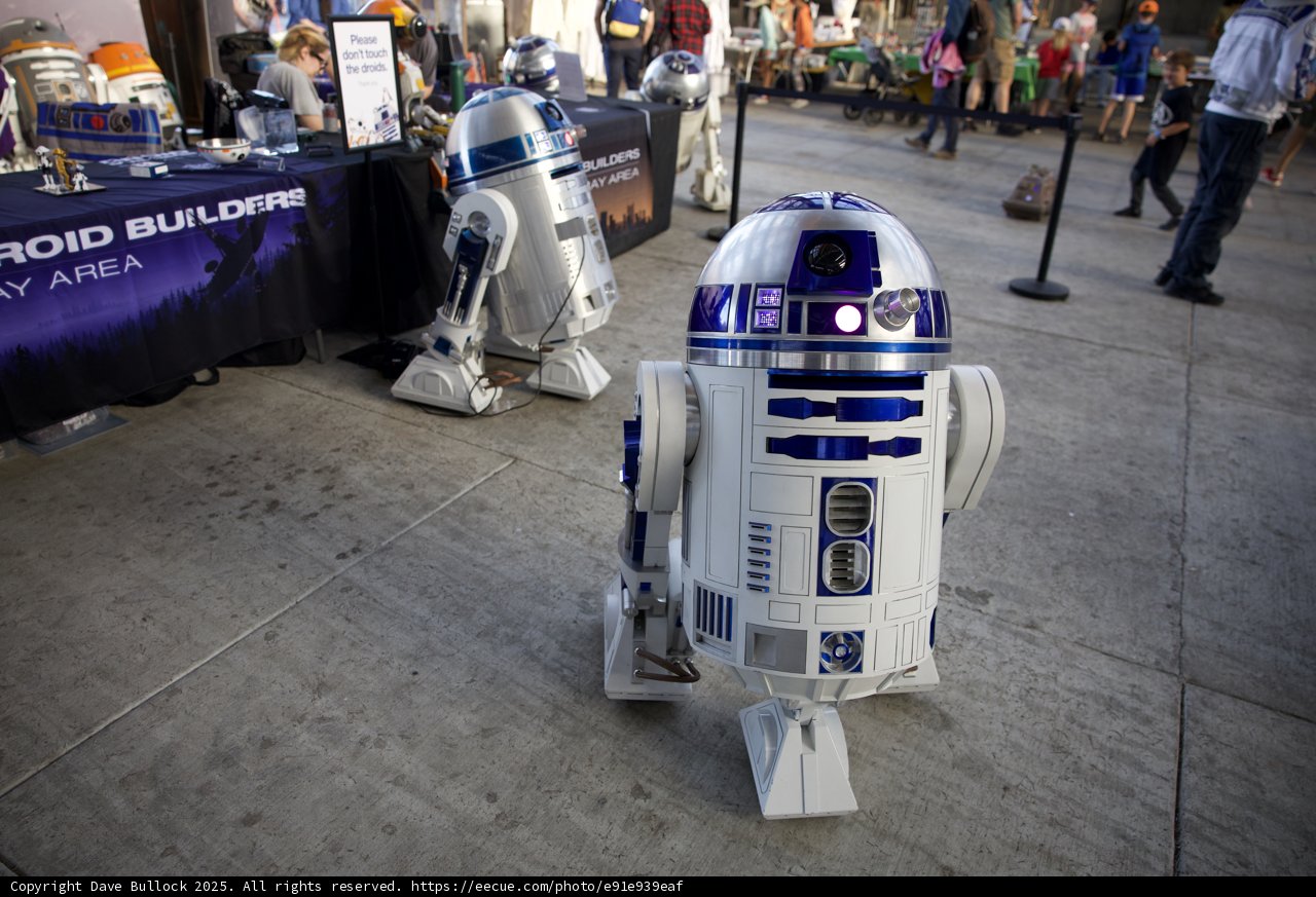 Droids Take the Spotlight at Maker Faire 2025