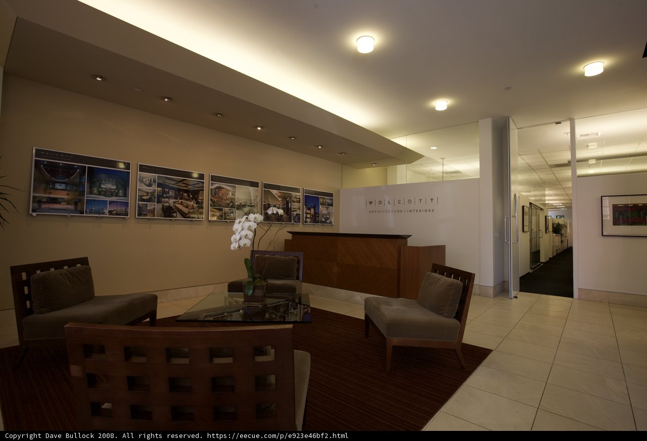 Welcoming guests to our lobby