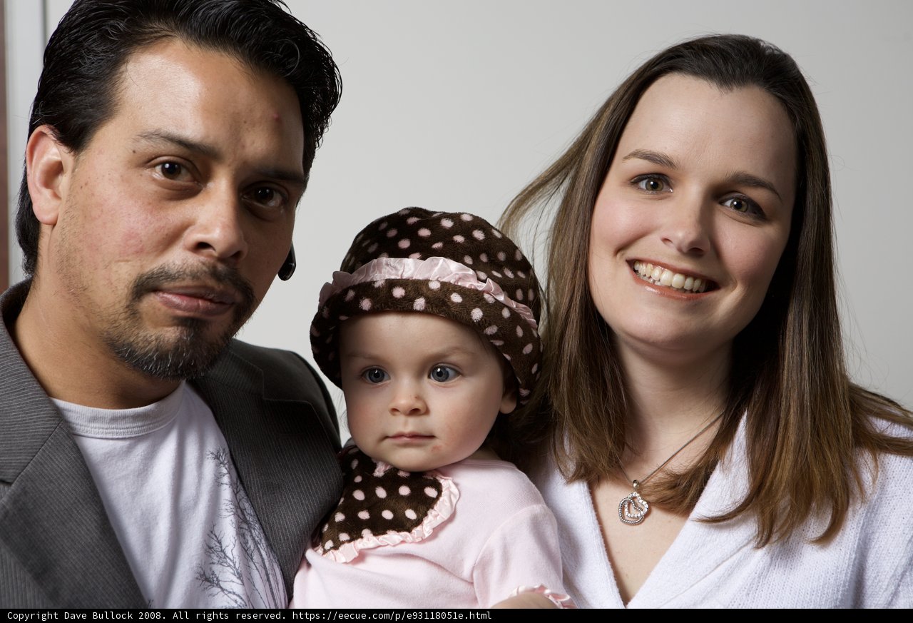 Family Portrait with Polka Dots