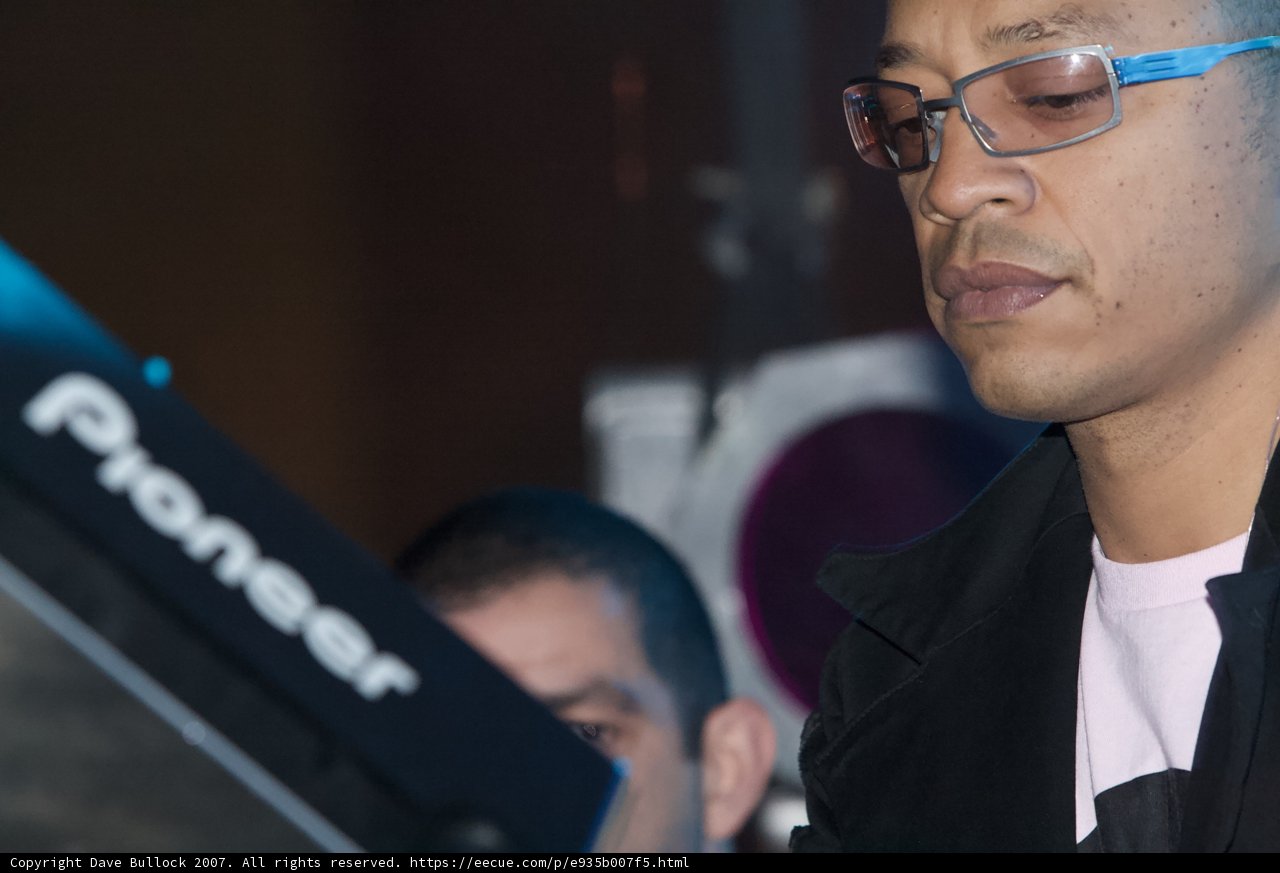 LTJ Bukem in his Black Jacket